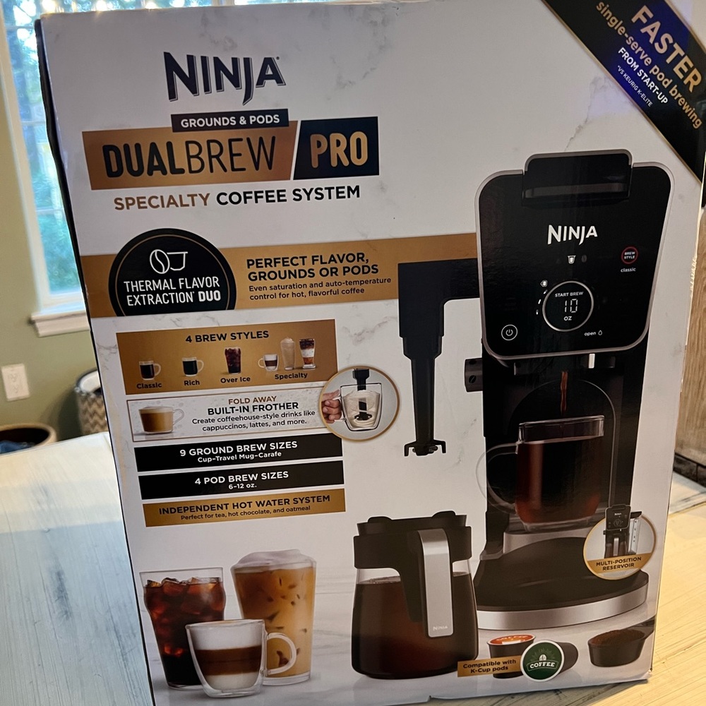 Brand New Ninja Dual Coffee Pro